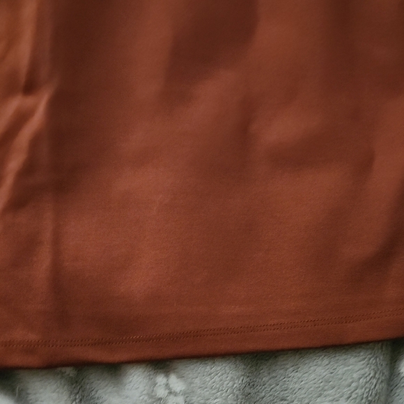 Abercrombie & Fitch One Shoulder Dress in Warm Brown - Picture 4 of 6